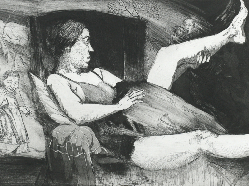 Paula Rego - Proserpina of the Oil Fields